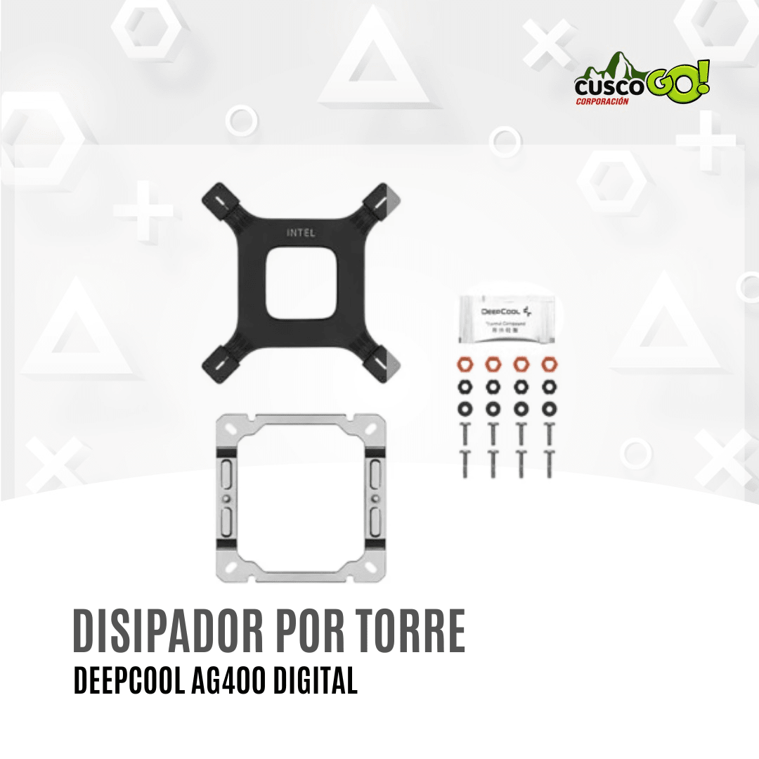DISIPADOR POR TORRE DEEPCOOL AG400 DIGITAL5