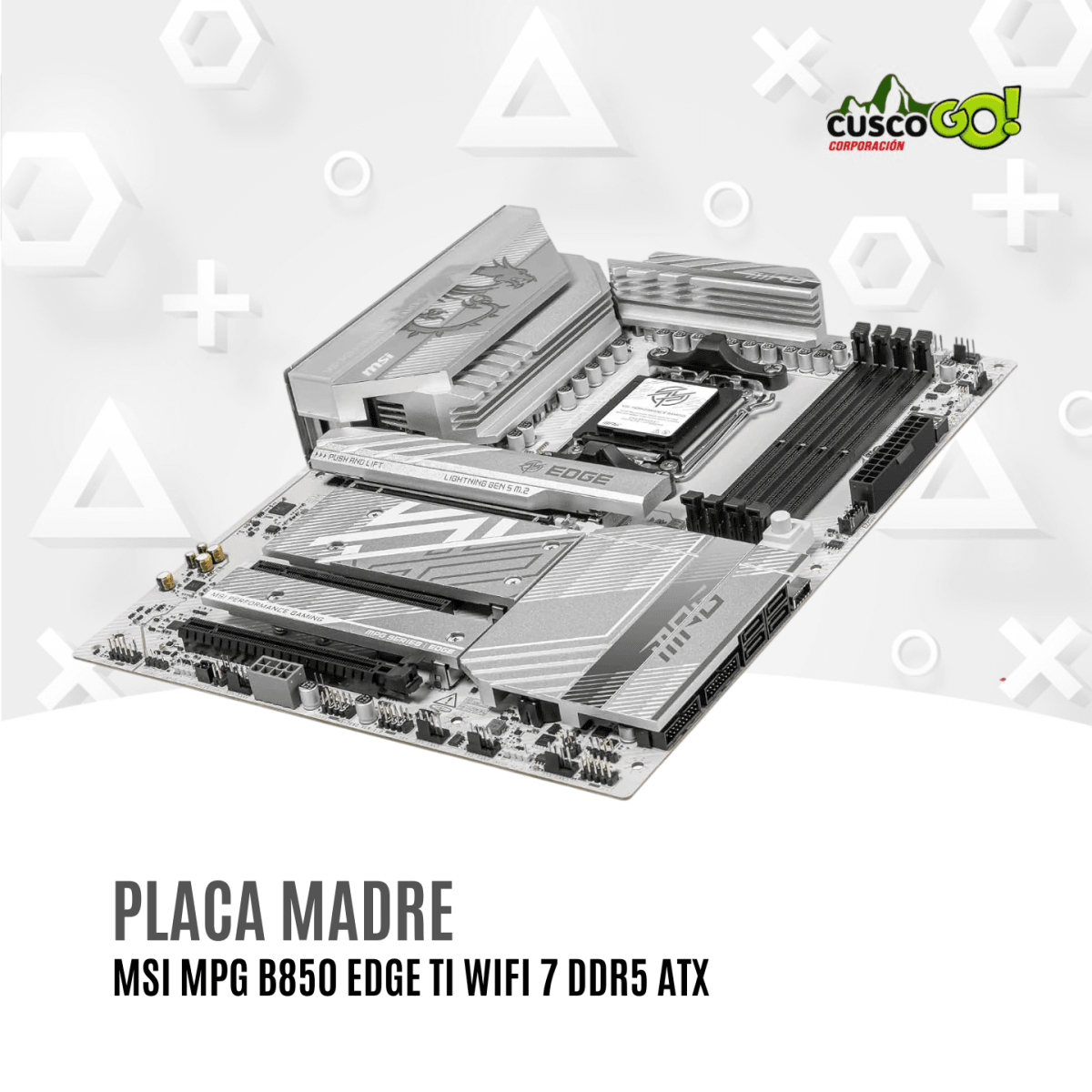 Placa Madre MSI MPG B850 Edge Ti WiFi 7 AM5 DDR5 ATX4