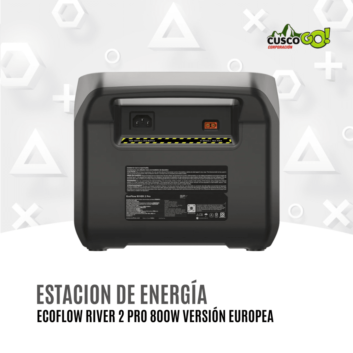 Estación de Energía Portátil EcoFlow RIVER 2 Pro 800W Edición Europea 768Wh4