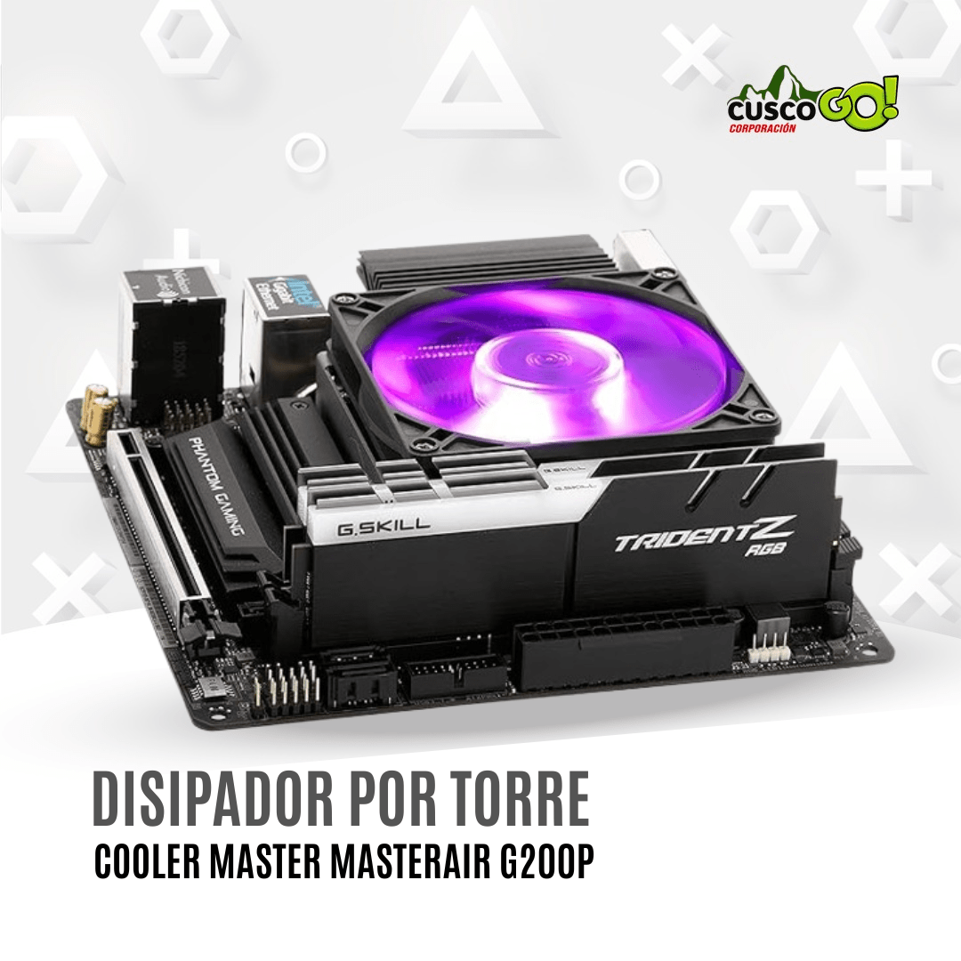 DISIPADOR POR TORRE COOLER MASTER MASTERAIR G200P4