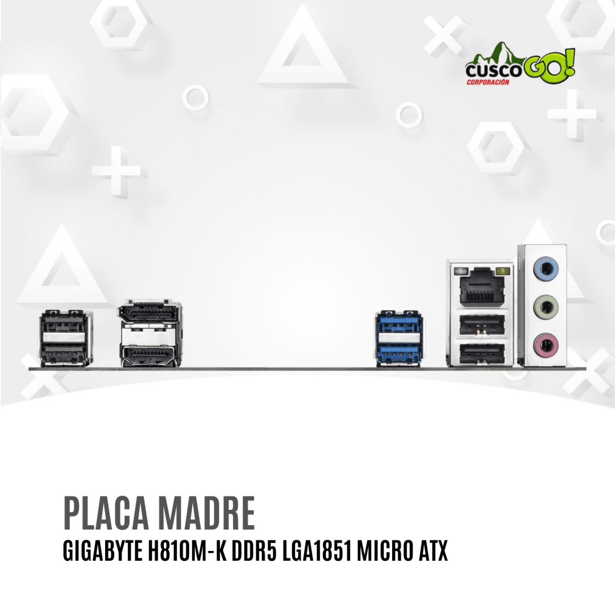 Placa Madre Gigabyte H810M K DDR5 LGA1851 Micro ATX4