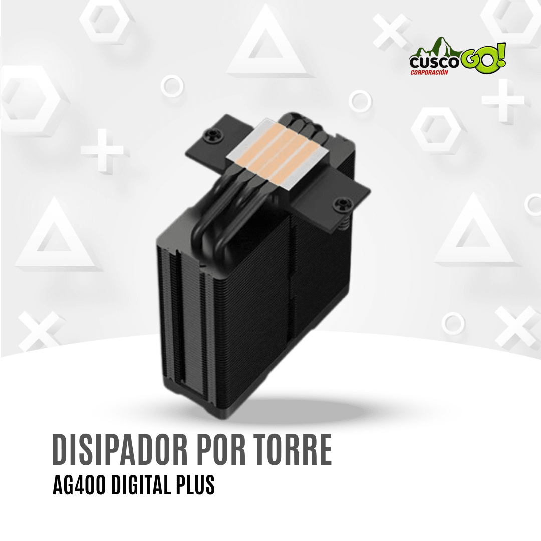 DISIPADOR POR TORRE DEEPCOOL AG400 DIGITAL PLUS3
