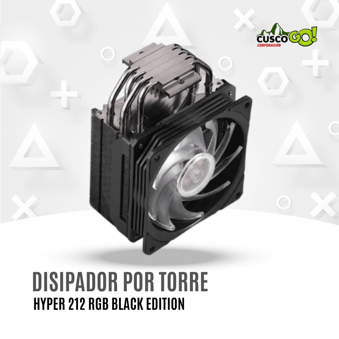 DISIPADOR POR TORRE HYPER 212 RGB  BLACK EDITION2
