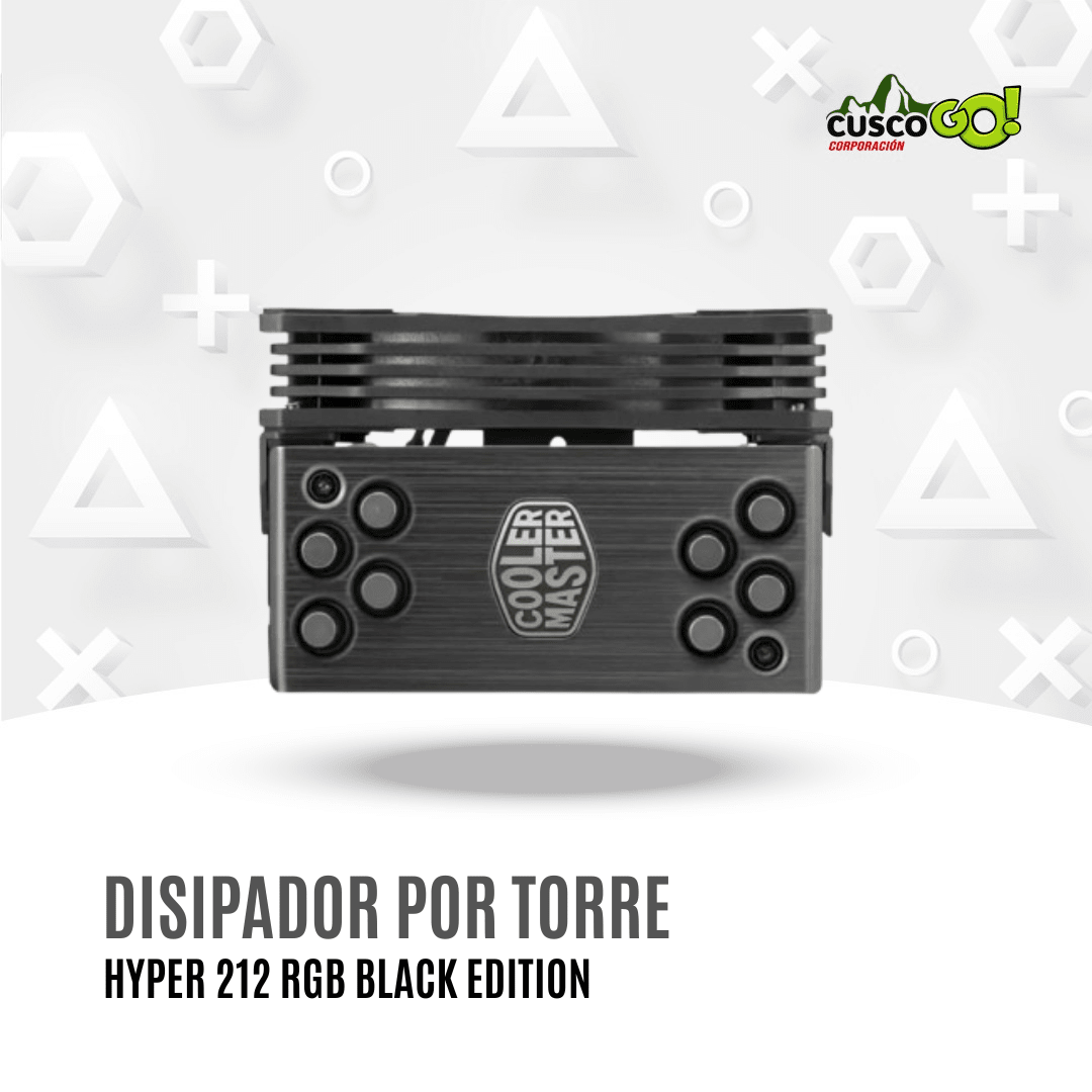 DISIPADOR POR TORRE HYPER 212 RGB  BLACK EDITION3