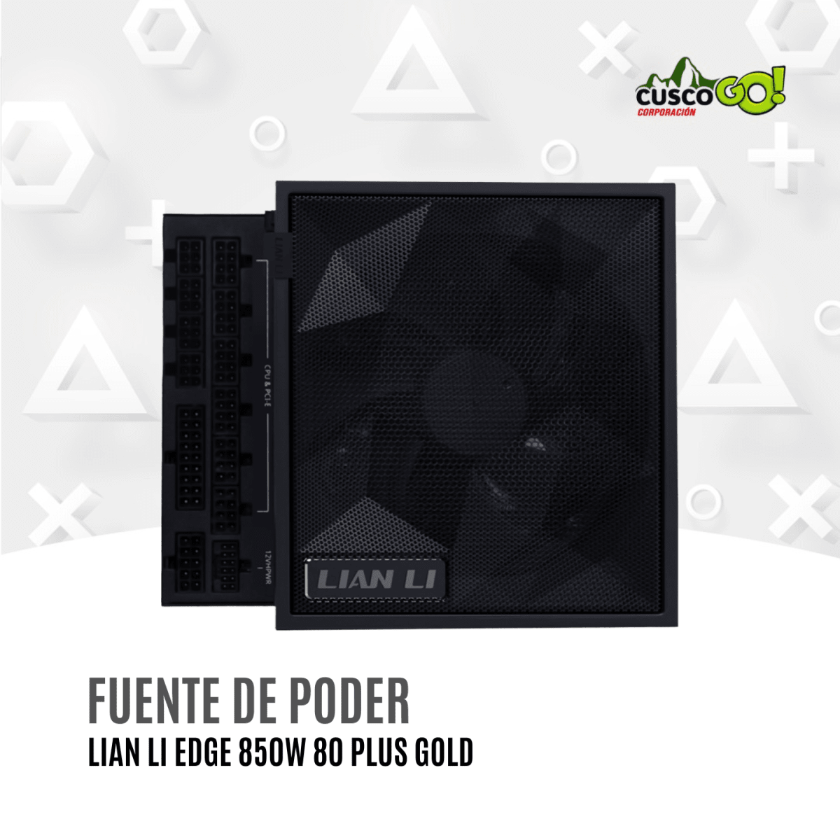 Fuente de Poder Lian Li Edge 850W 80 Plus Gold Modular Black3