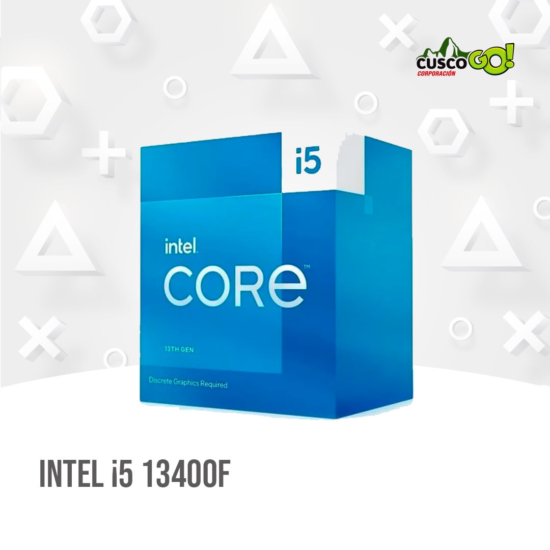 Procesador Intel Core i5-13400F 2.50/4.60GHz 20MB SmartCaché, LGA1700, 65W, Intel 7(10nm) 1