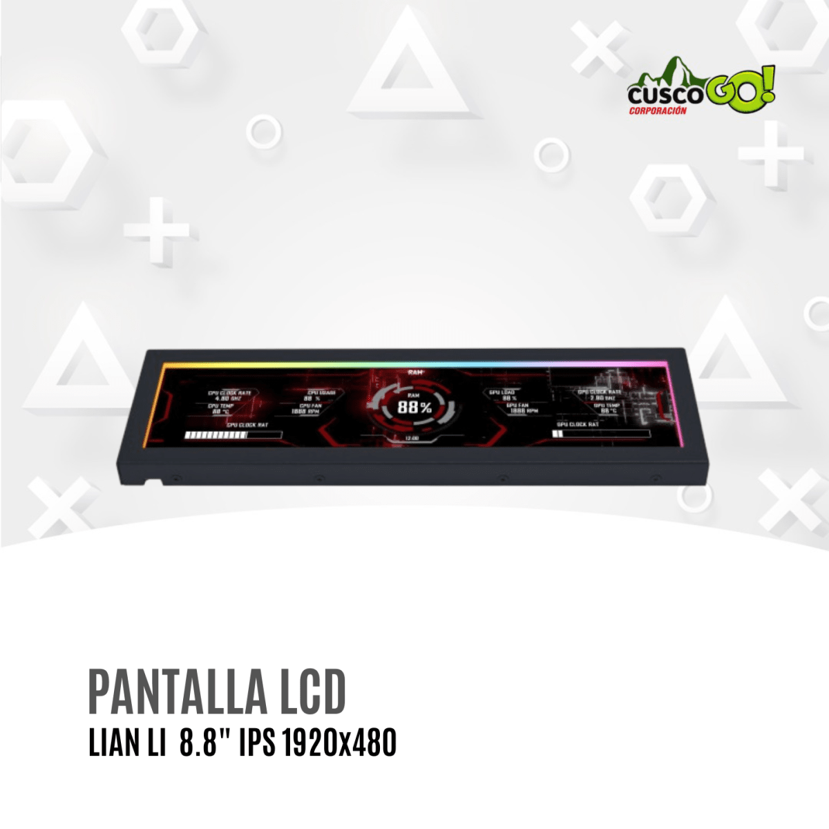 Pantalla LCD Lian Li 8.8 IPS 1920x4802