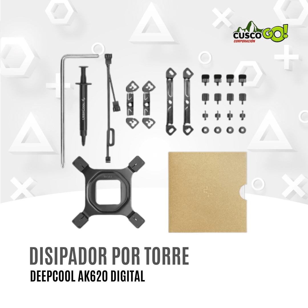 DISIPADOR POR TORRE DEEPCOOL AK620 DIGITAL3