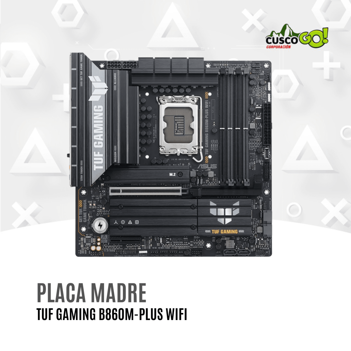 Placa Madre ASUS TUF Gaming B860M-Plus WiFi LGA1851 DDR5 0