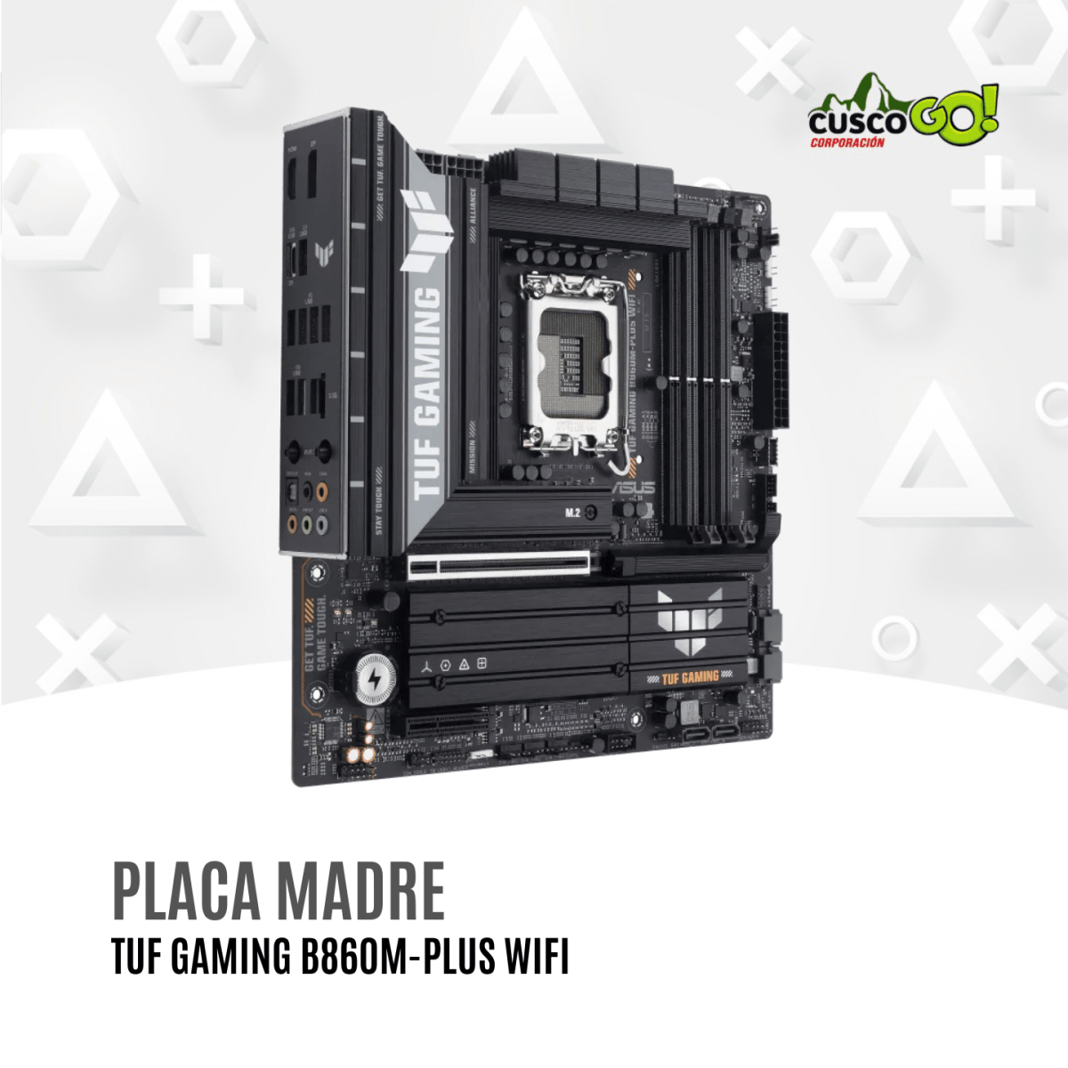 Placa Madre ASUS TUF Gaming B860M-Plus WiFi LGA1851 DDR52