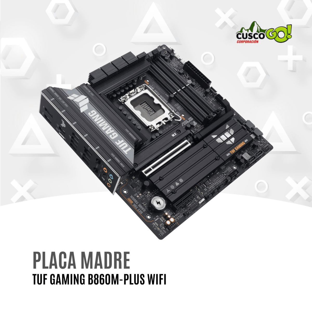 Placa Madre ASUS TUF Gaming B860M-Plus WiFi LGA1851 DDR53