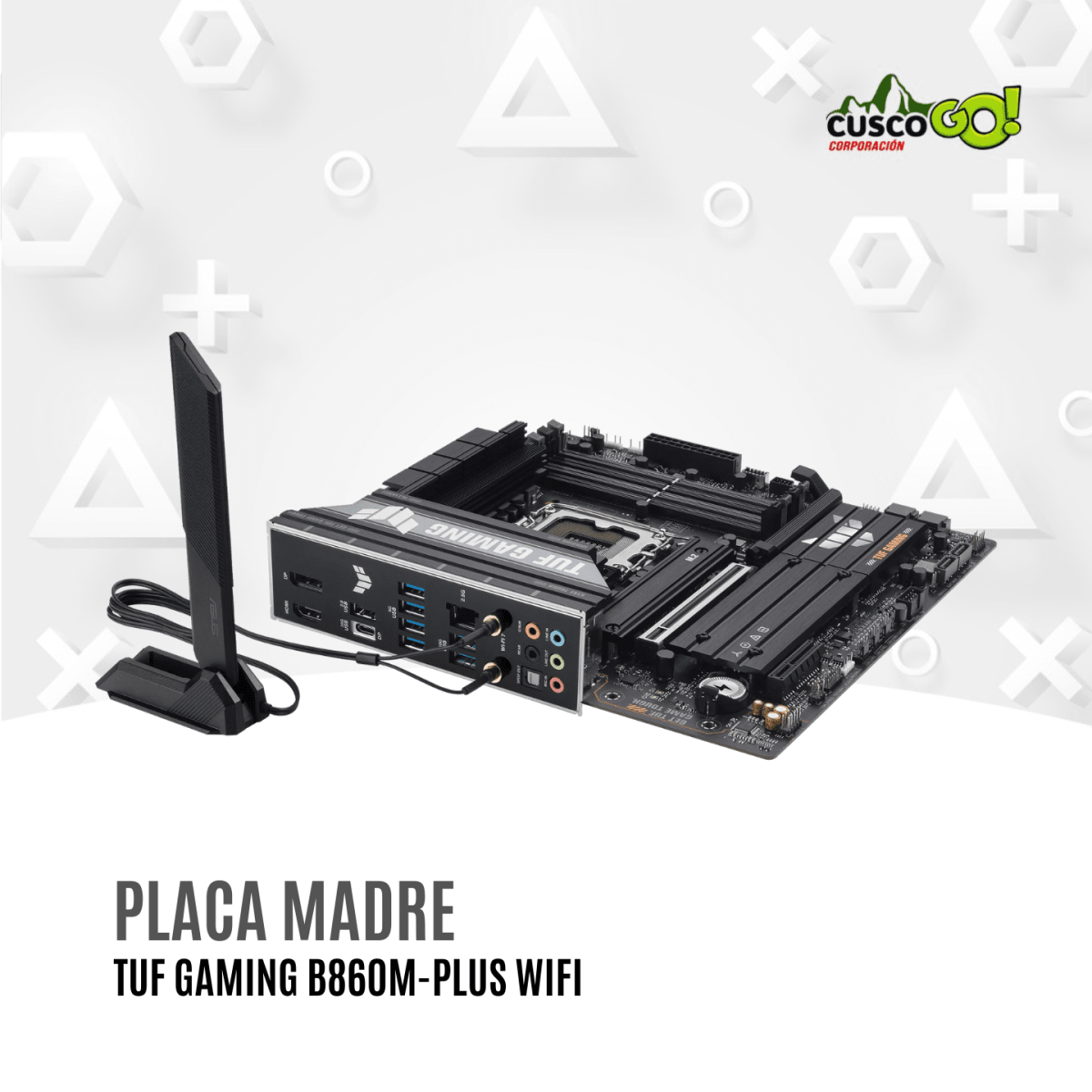 Placa Madre ASUS TUF Gaming B860M-Plus WiFi LGA1851 DDR54