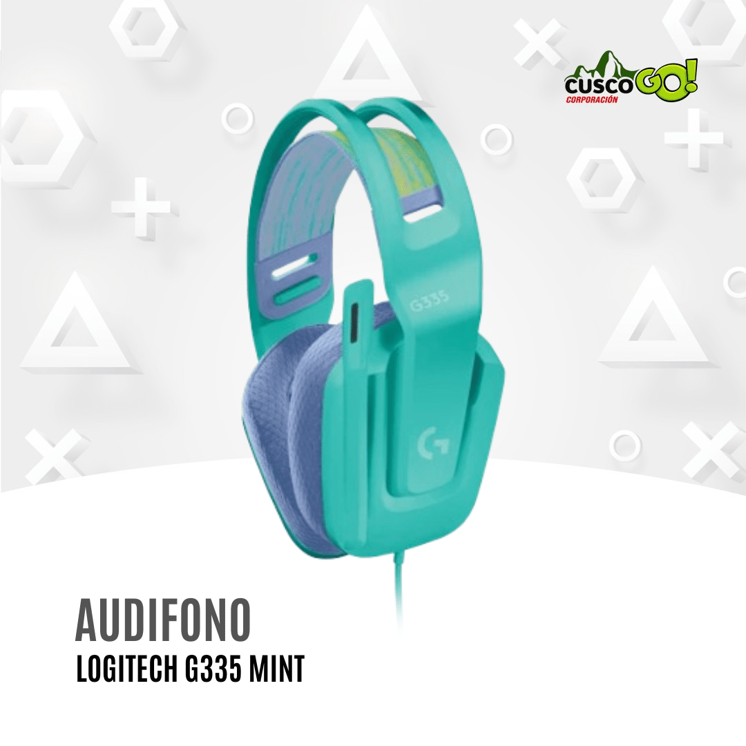 AUDIFONOS LOGITECH G335 MINT2
