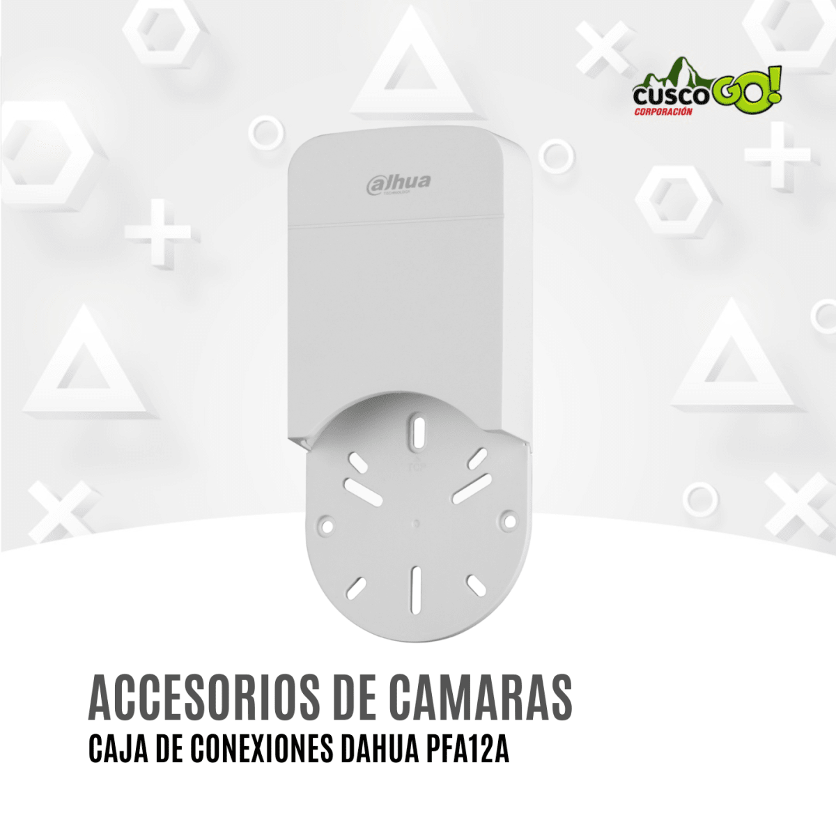 Caja de Paso Dahua DH-PFA12A Plástica para Cámaras 0