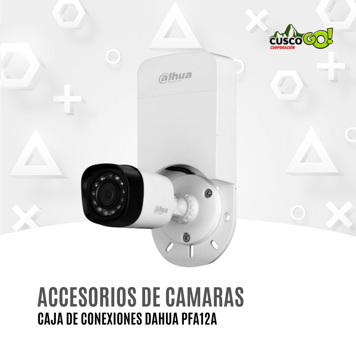 Caja de Paso Dahua DH-PFA12A Plástica para Cámaras2