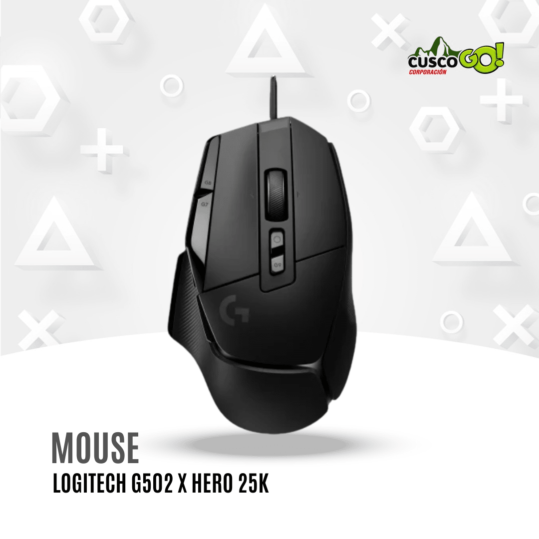 MOUSE LOGITECH G502 X HERO USB BLACK 0