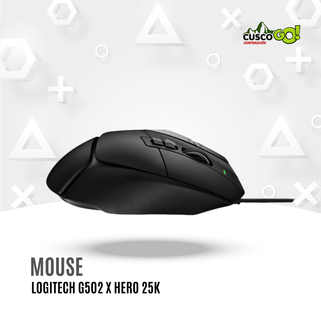 MOUSE LOGITECH G502 X HERO USB BLACK3