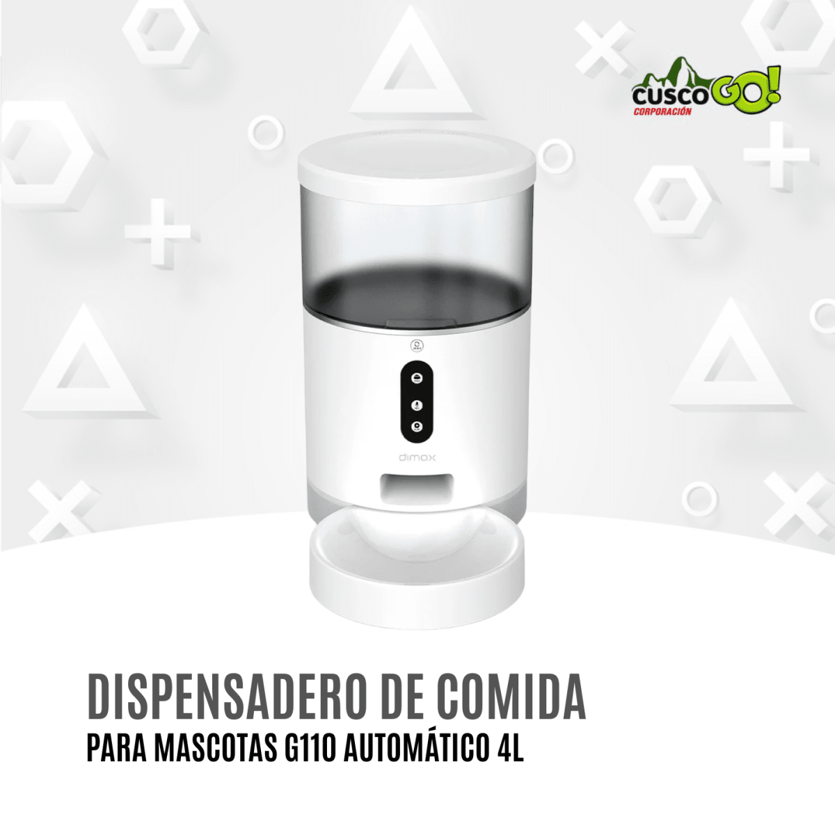 Dispensador de Comida para Mascotas G110 4L Automático2