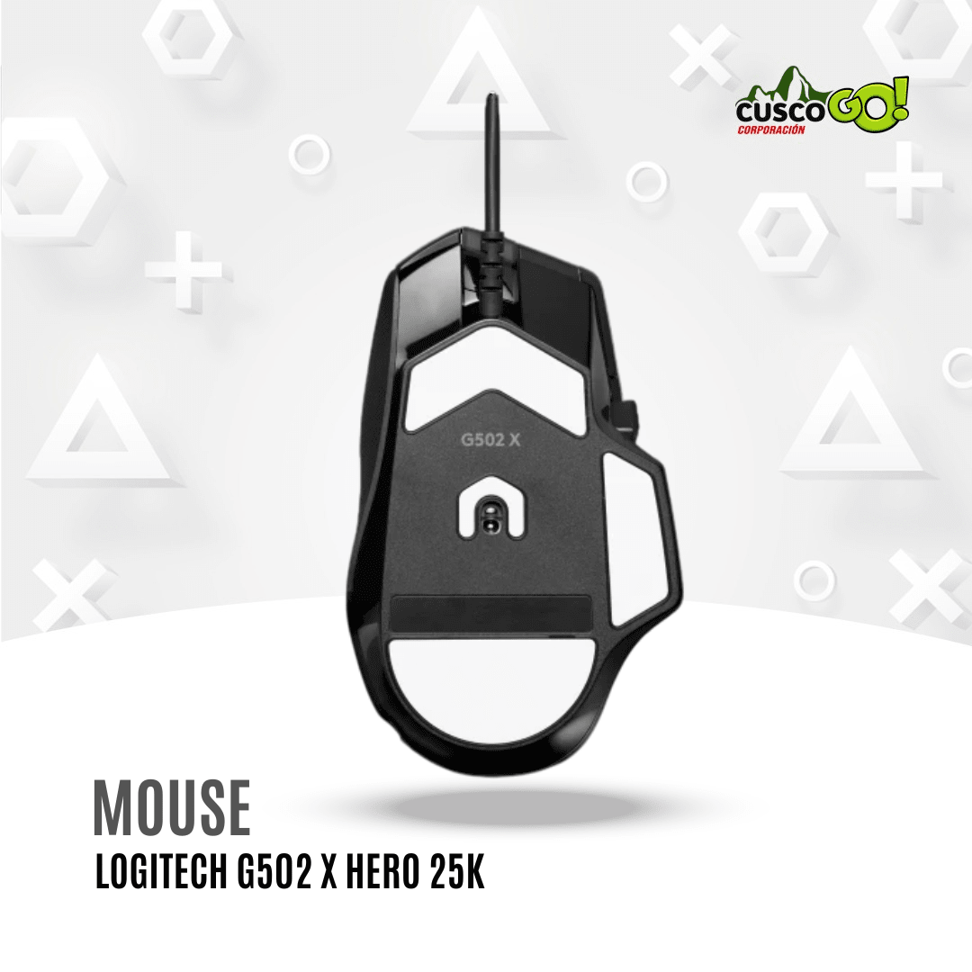 MOUSE LOGITECH G502 X HERO USB BLACK4