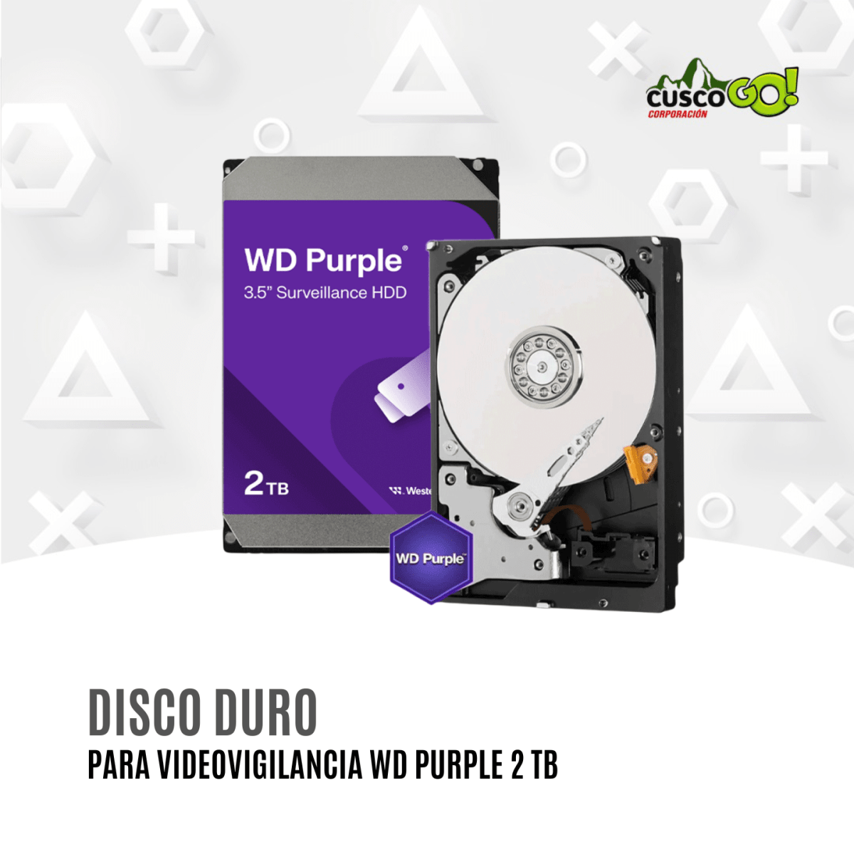 Disco Duro WD Purple WD23PURZ 2TB para Videovigilancia3