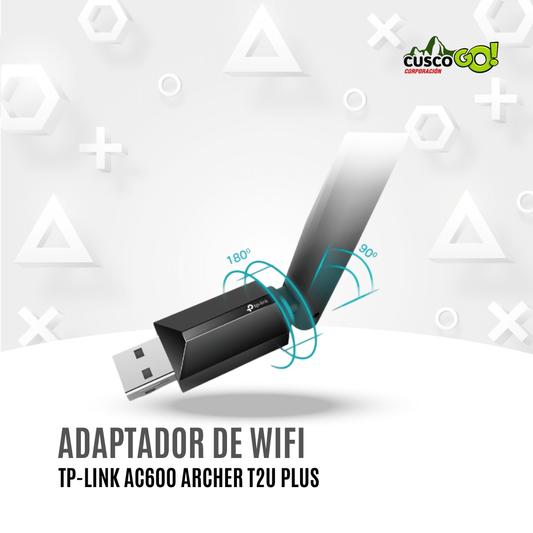 ADAPTADOR DE WIFI TP-LINK AC600 ARCHER T2U PLUS3