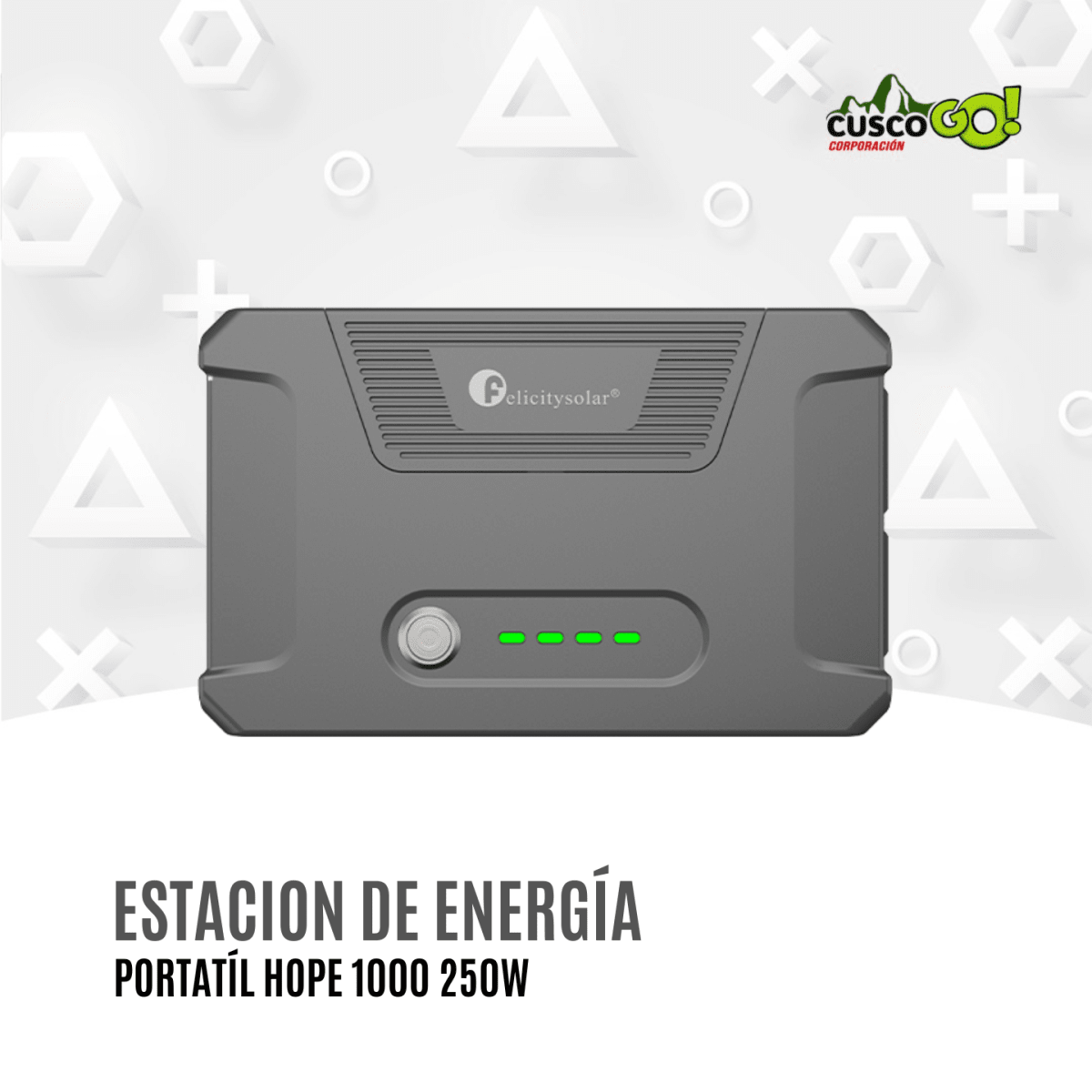 Estación de Energía Portátil Felicity Solar HOPE 1000 250W5