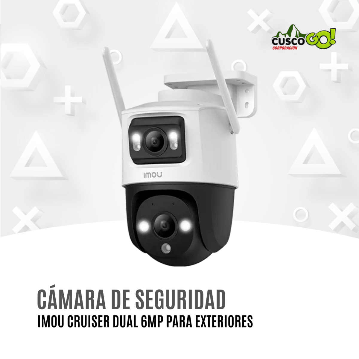 Camara de Seguridad Imou Cruiser Dual 6MP para Exteriores 0