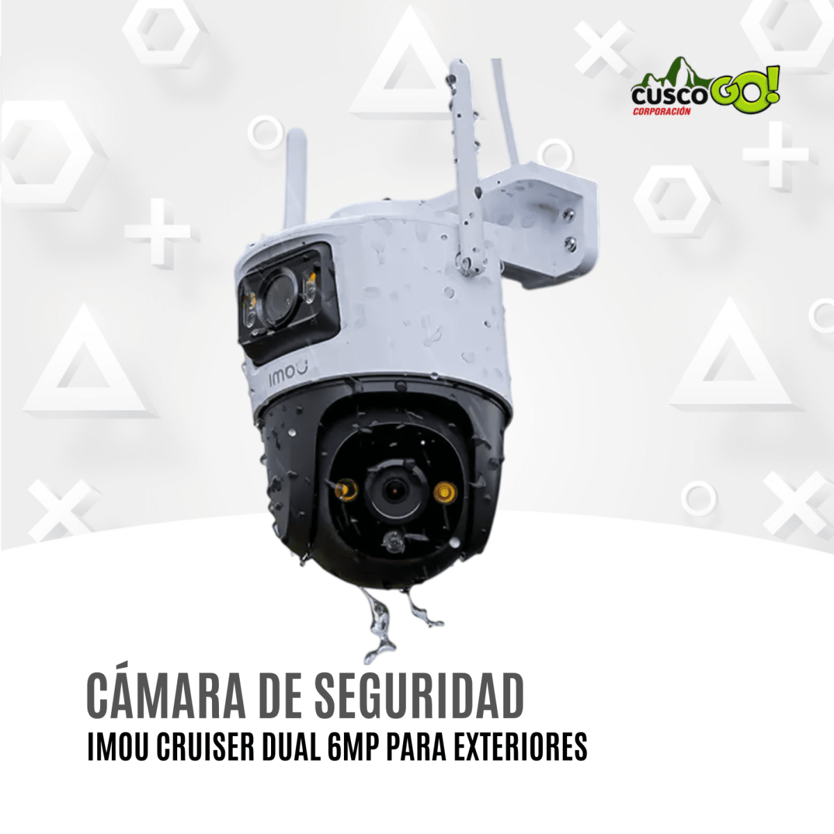 Camara de Seguridad Imou Cruiser Dual 6MP para Exteriores2