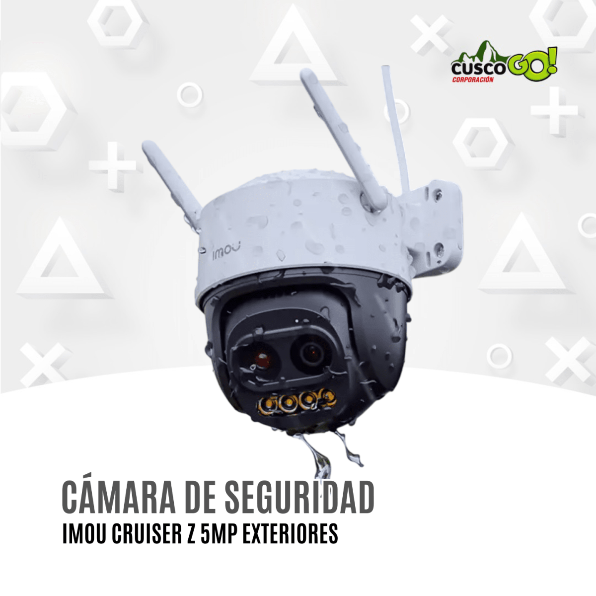 Cámara de Seguridad Imou Cruiser Z IPC-S7DN-5M0WEZ 5MP Exterior2