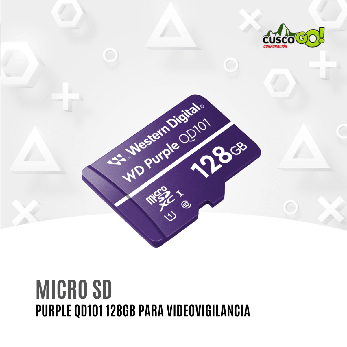 MicroSD WD Purple QD101 128GB para Videovigilancia2