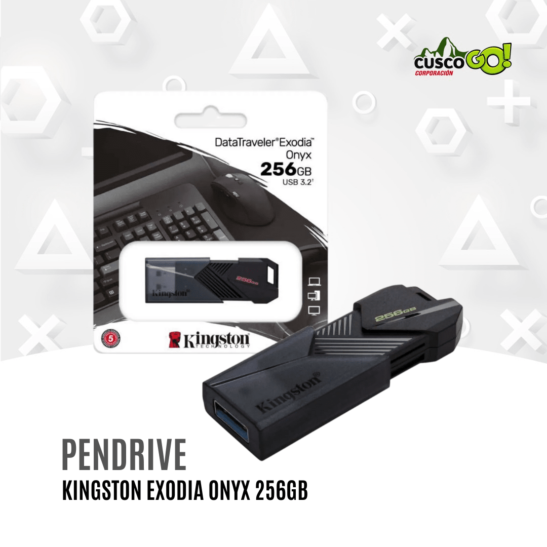 MEMORIA USB 256GB KINGSTON EXODIA ONYX3