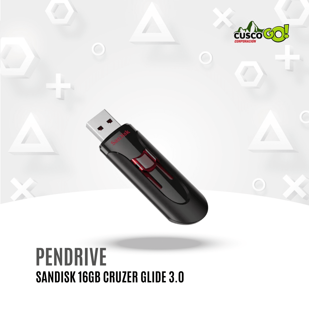 Memoria USB SanDisk Cruzer Glide 16GB 3.0 0