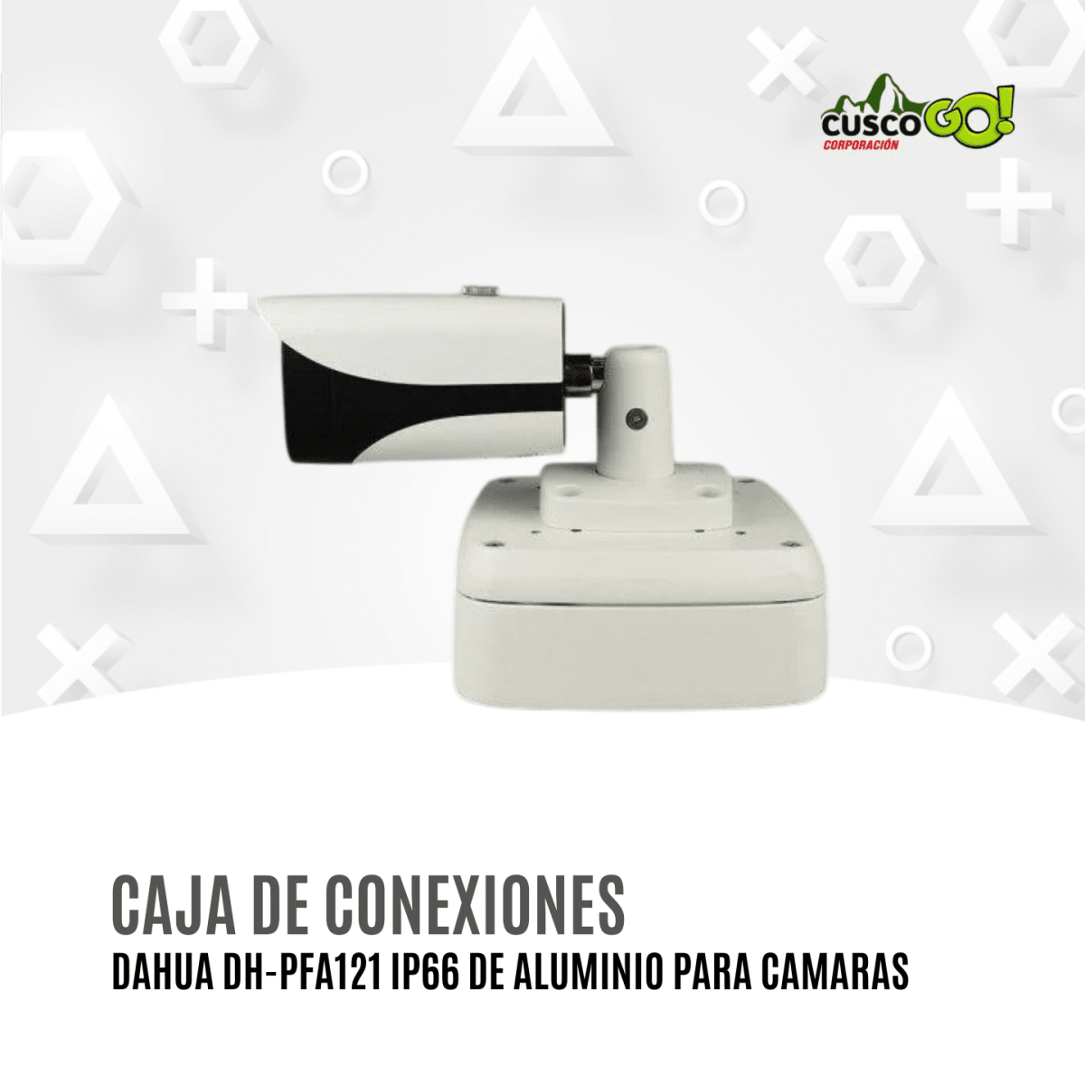 Caja de Paso Dahua DH-PFA121 IP66 de Aluminio para Cámaras4