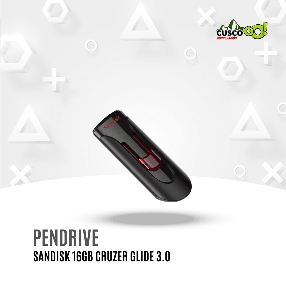 Memoria USB SanDisk Cruzer Glide 16GB 3.02