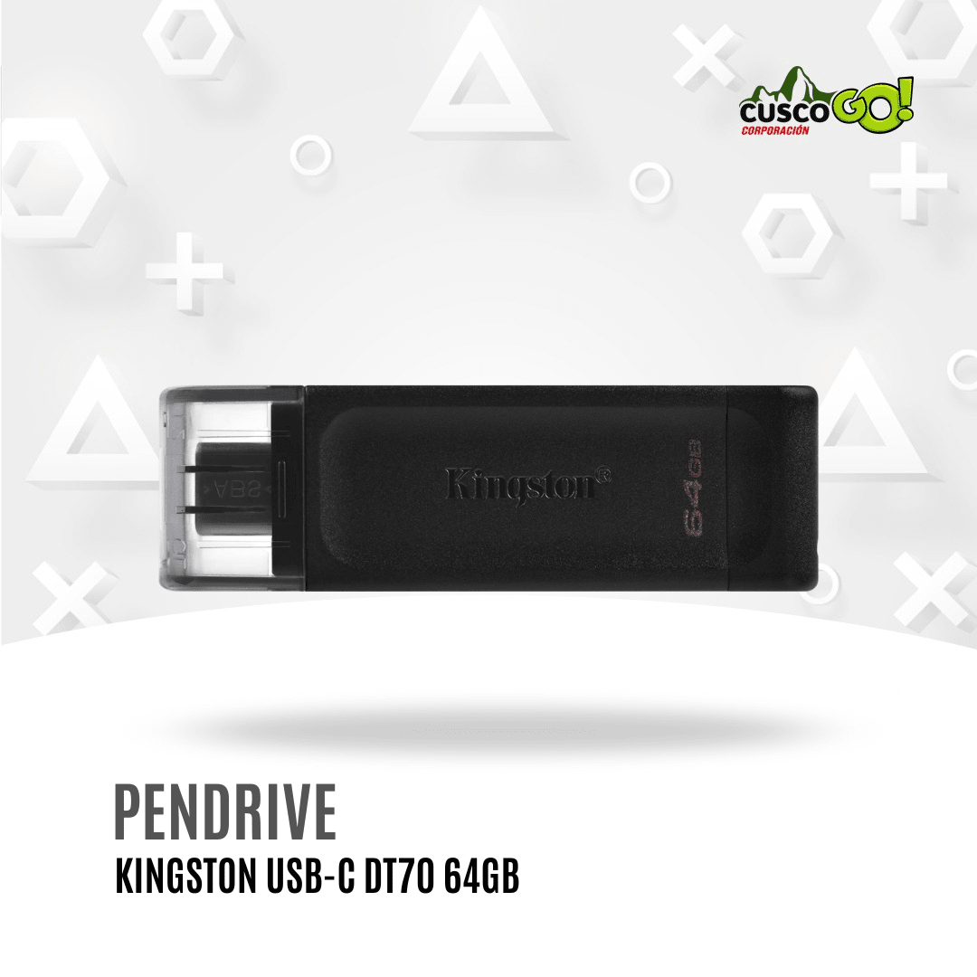 Memoria USB-C Kingston DataTraveler 70 64GB 0