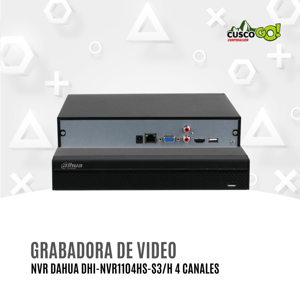 NVR Dahua DHI-NVR1104HS-S3/H Lite 4 Canales Full HD Hasta 8TB2