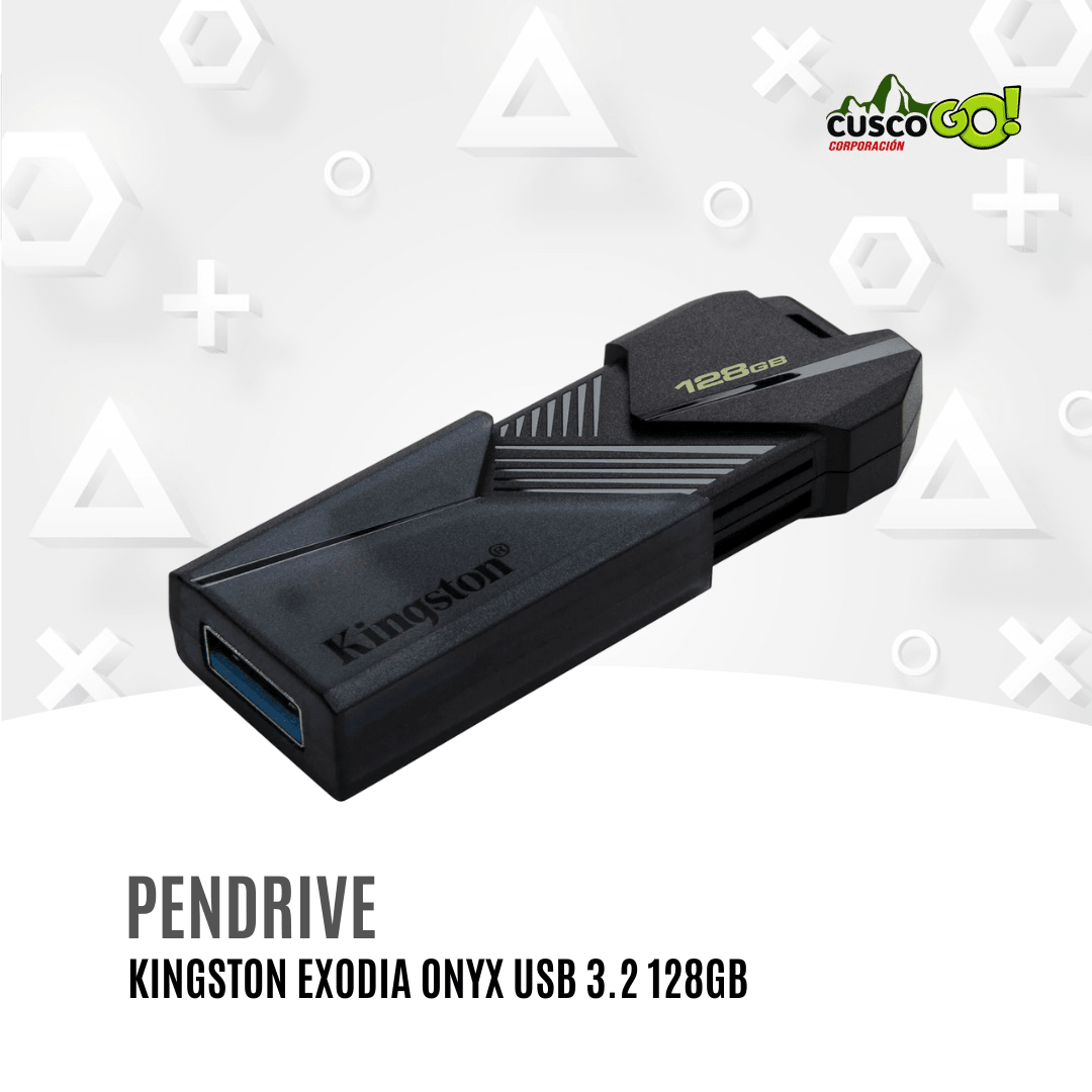 Memoria USB 3.2 Kingston 128GB Exodia Onyx3