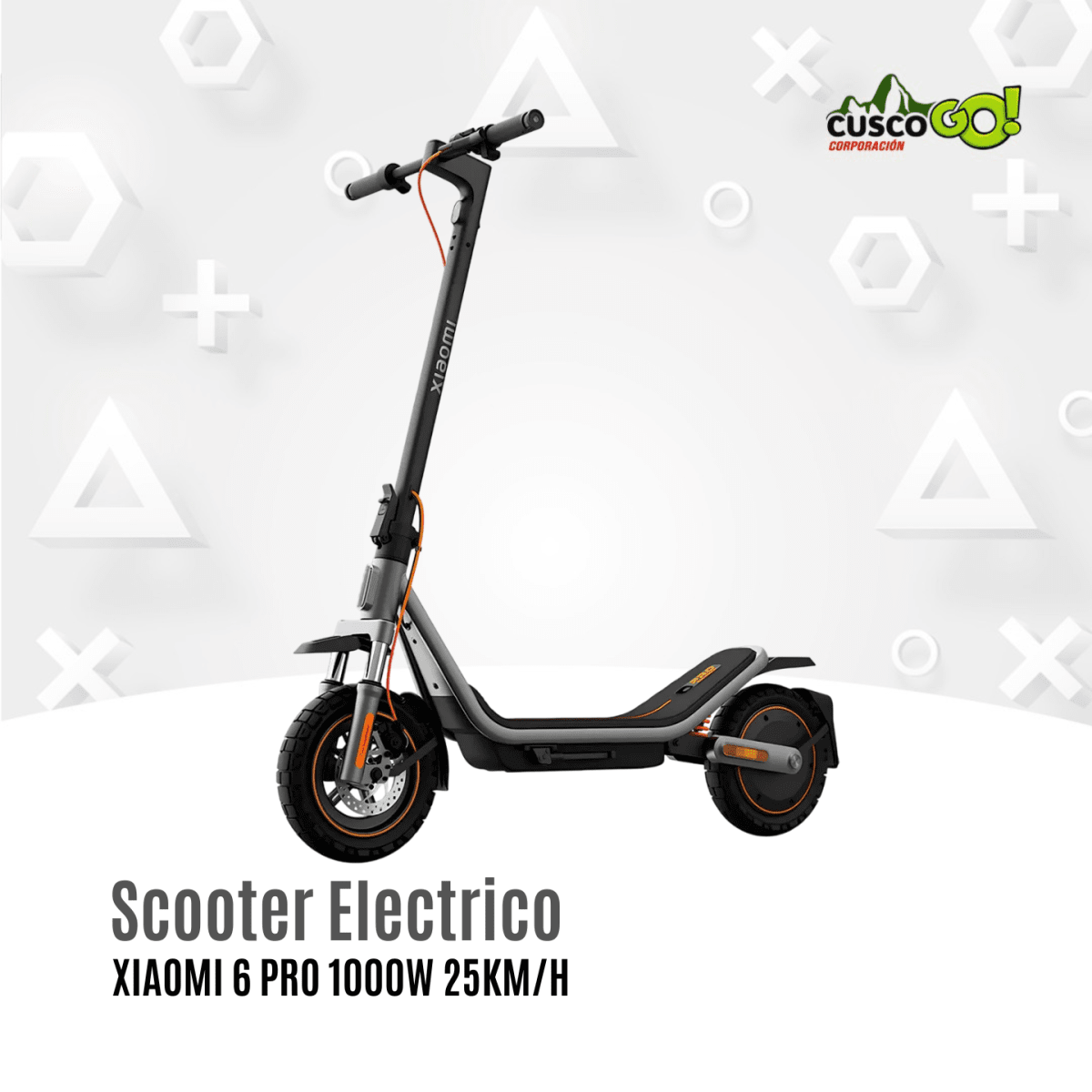 Scooter Eléctrico Xiaomi 6 Pro 1000W 25km/h 0