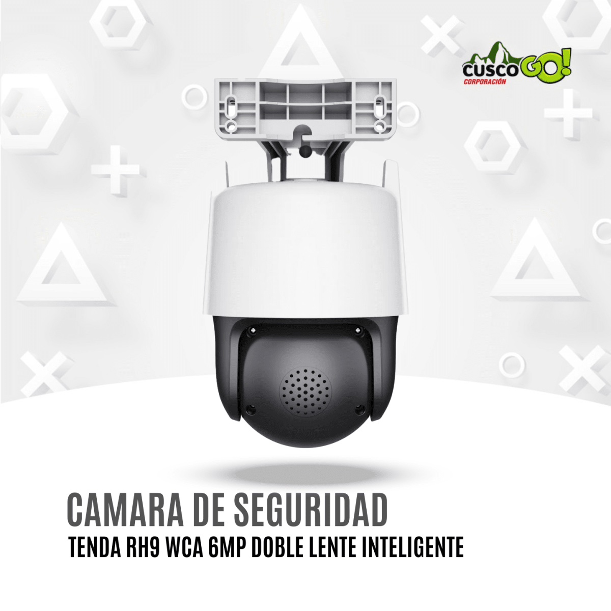 Cámara de Seguridad WiFi Tenda RH9 WCA 6MP Doble Lente Inteligente3