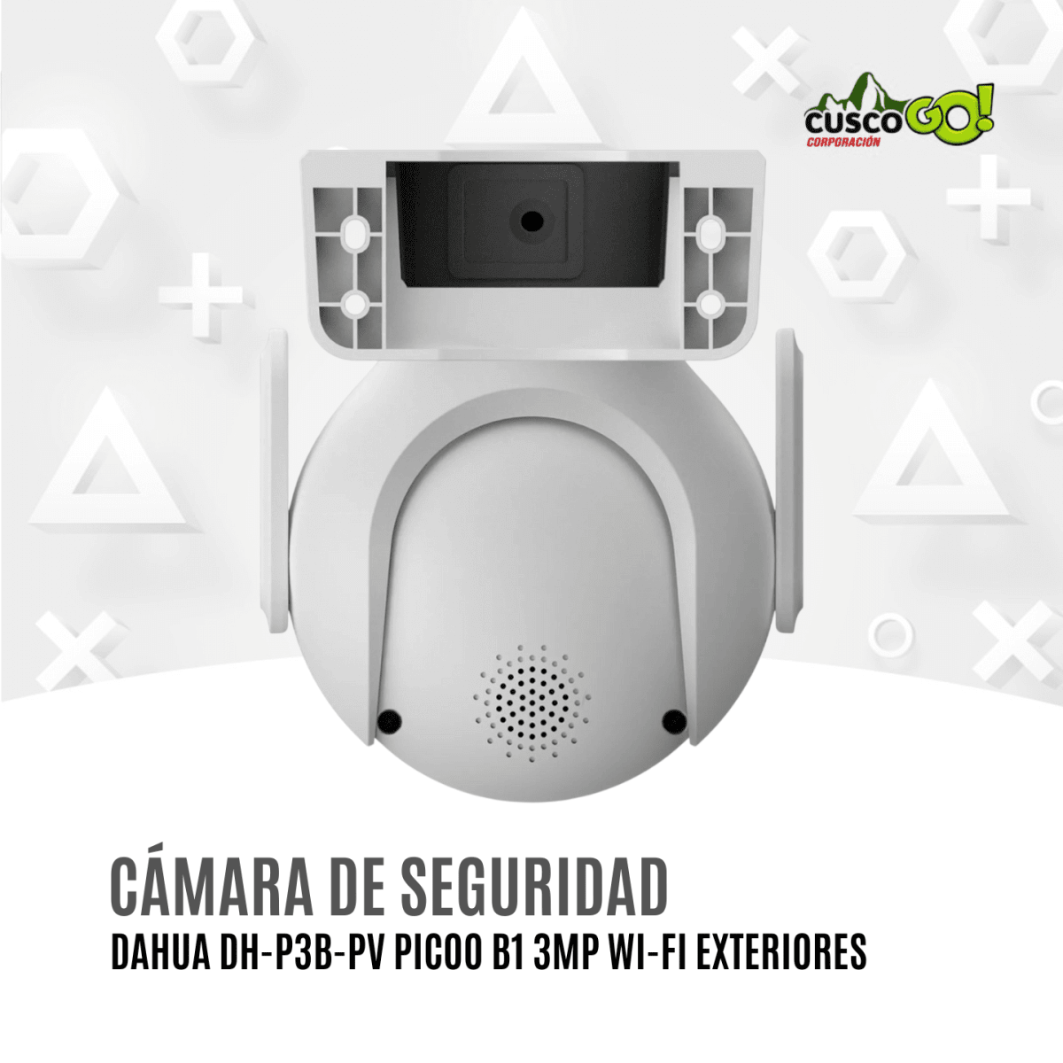 Cámara de Seguridad Dahua DH-P3B-PV Picoo B1 3MP Wi-Fi Exteriores5