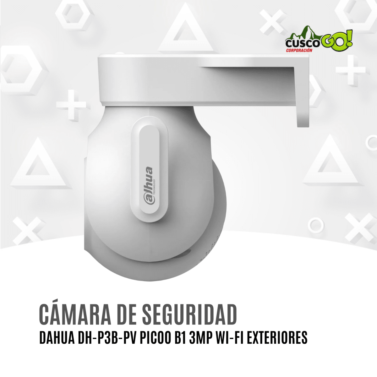 Cámara de Seguridad Dahua DH-P3B-PV Picoo B1 3MP Wi-Fi Exteriores4