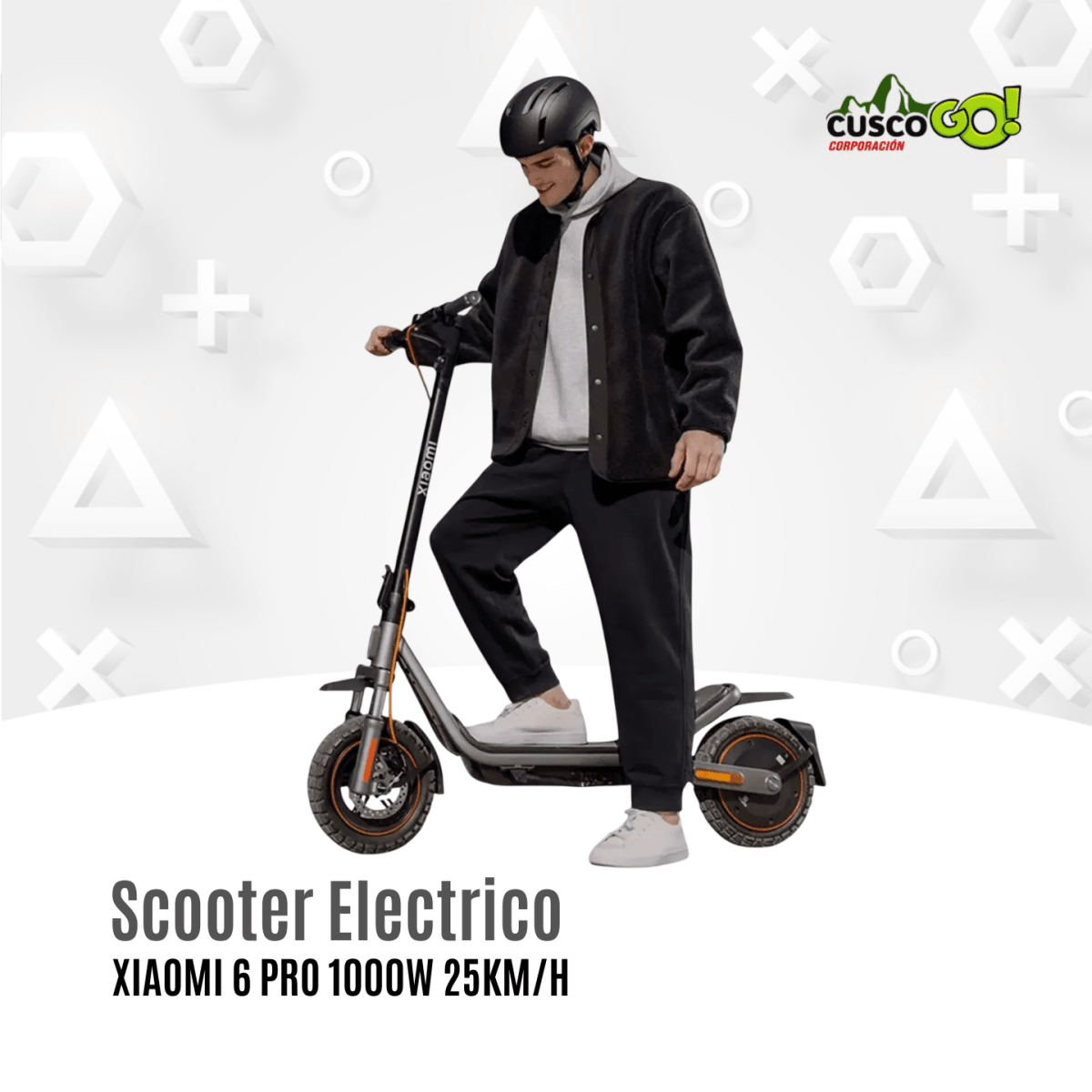 Scooter Eléctrico Xiaomi 6 Pro 1000W 25km/h3