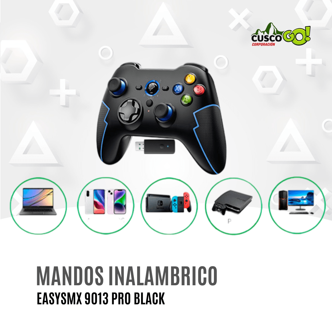 Mando Inalámbrico EasySMX 9013 Pro – Gamepad Bluetooth y 2.4 GHz con Vibración Dual3