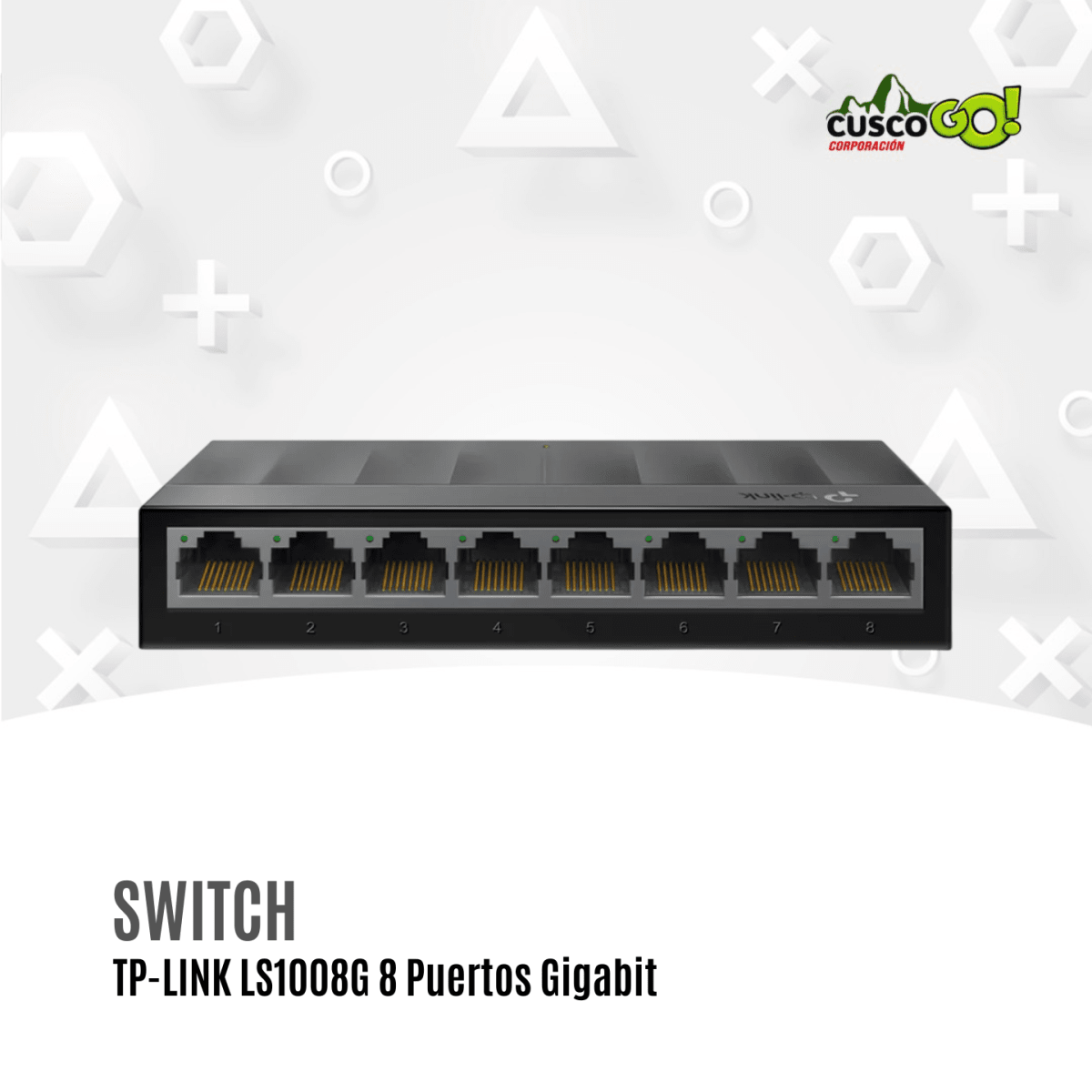 Switch TP-Link LS1008G 8 Puertos Gigabit 0