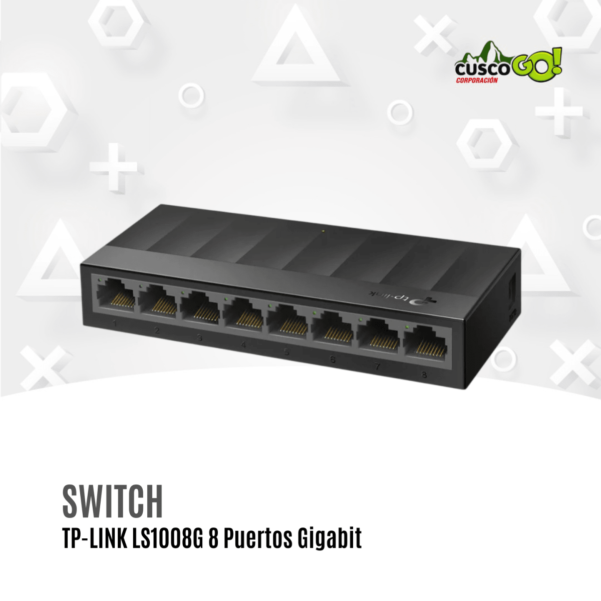 Switch TP-Link LS1008G 8 Puertos Gigabit2