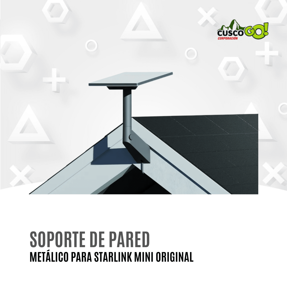 Soporte de Pared Metálico para Starlink Mini Original2