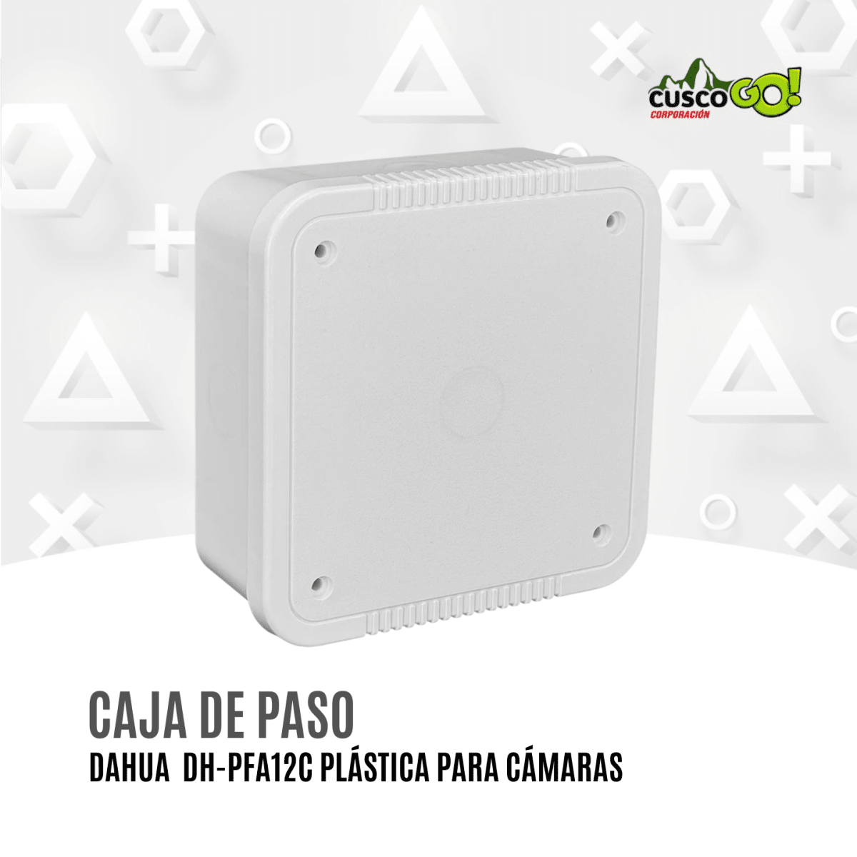 Caja de Paso Dahua DH-PFA12C Plástica para Cámaras 0