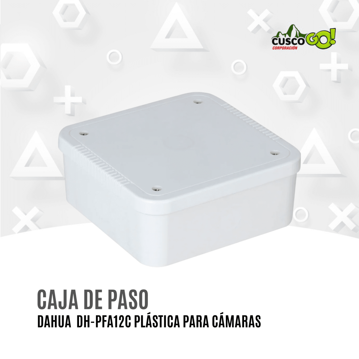 Caja de Paso Dahua DH-PFA12C Plástica para Cámaras3