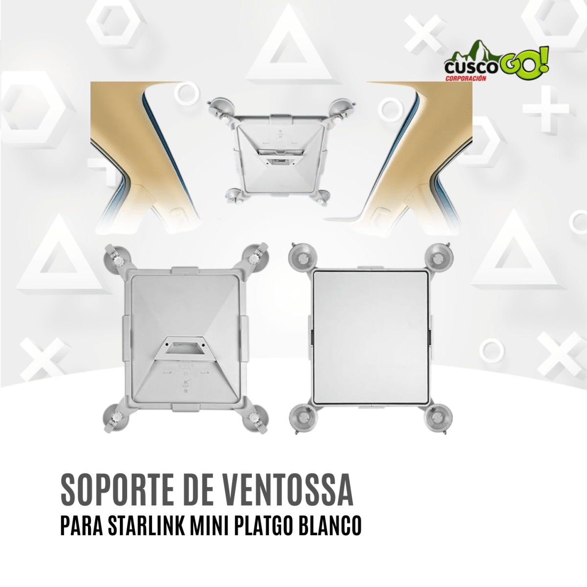 Soporte de Ventosa para Starlink Mini Montaje Vehicular 0