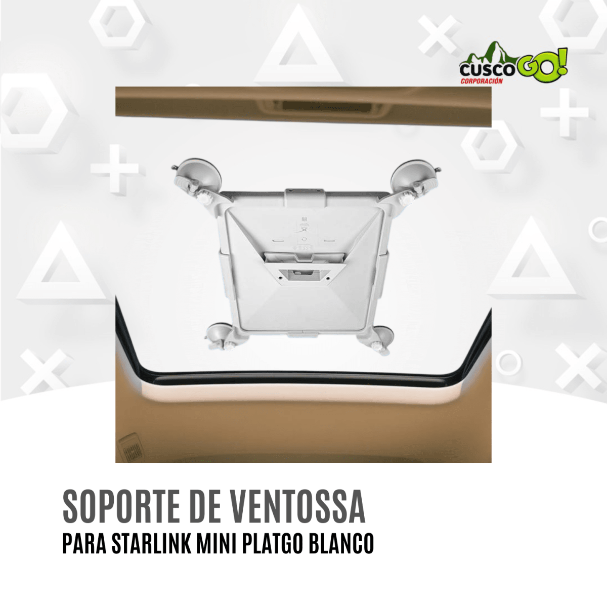 Soporte de Ventosa para Starlink Mini Montaje Vehicular3